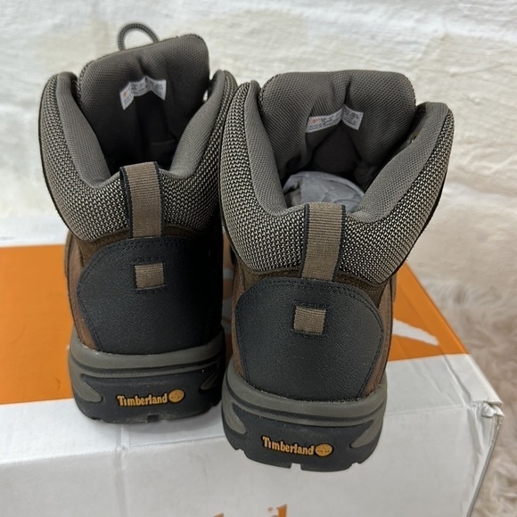 NIB Timberland White Ledge Mid Ankle Boot Dark Brown - Picture 6 of 12